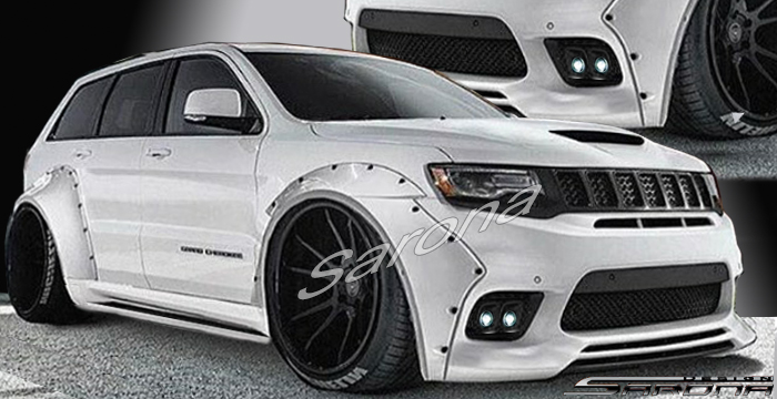 Custom Jeep Grand Cherokee  SUV/SAV/Crossover Body Kit (2011 - 2019) - $5900.00 (Part #JP-013-KT)